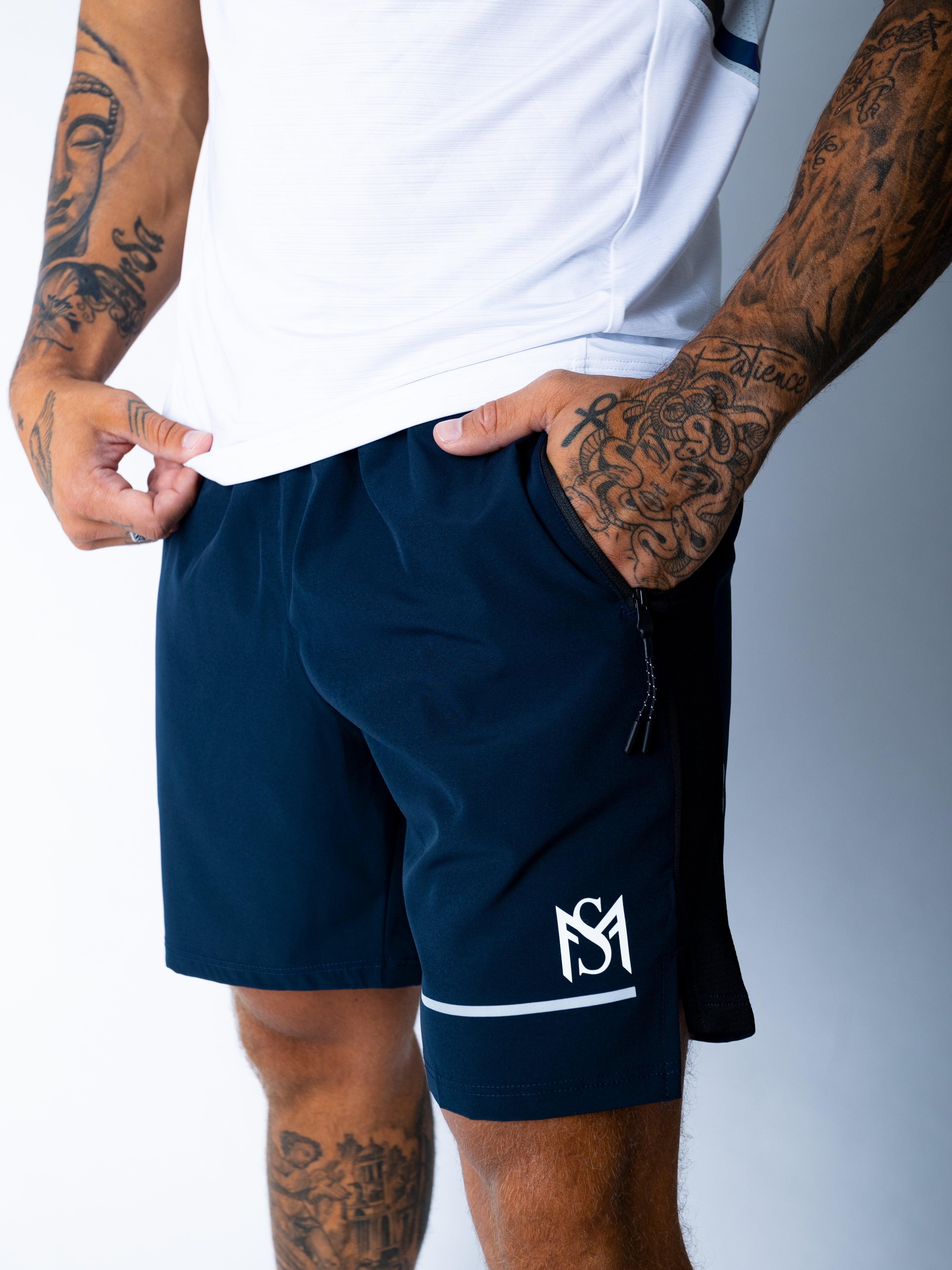 Performance Shorts Dark Blue Sportmonkey PRO