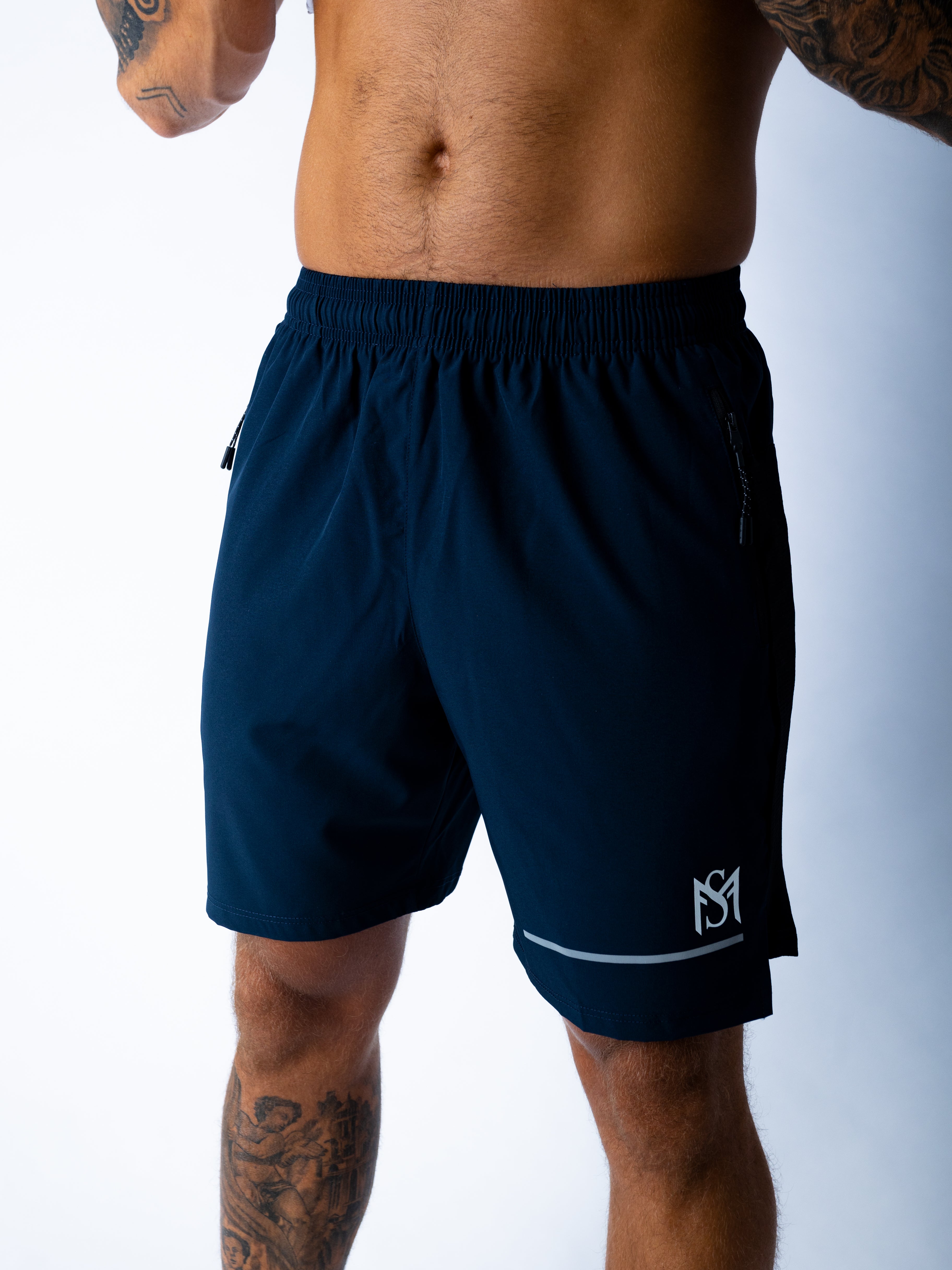 Performance Shorts Dark Blue Sportmonkey PRO