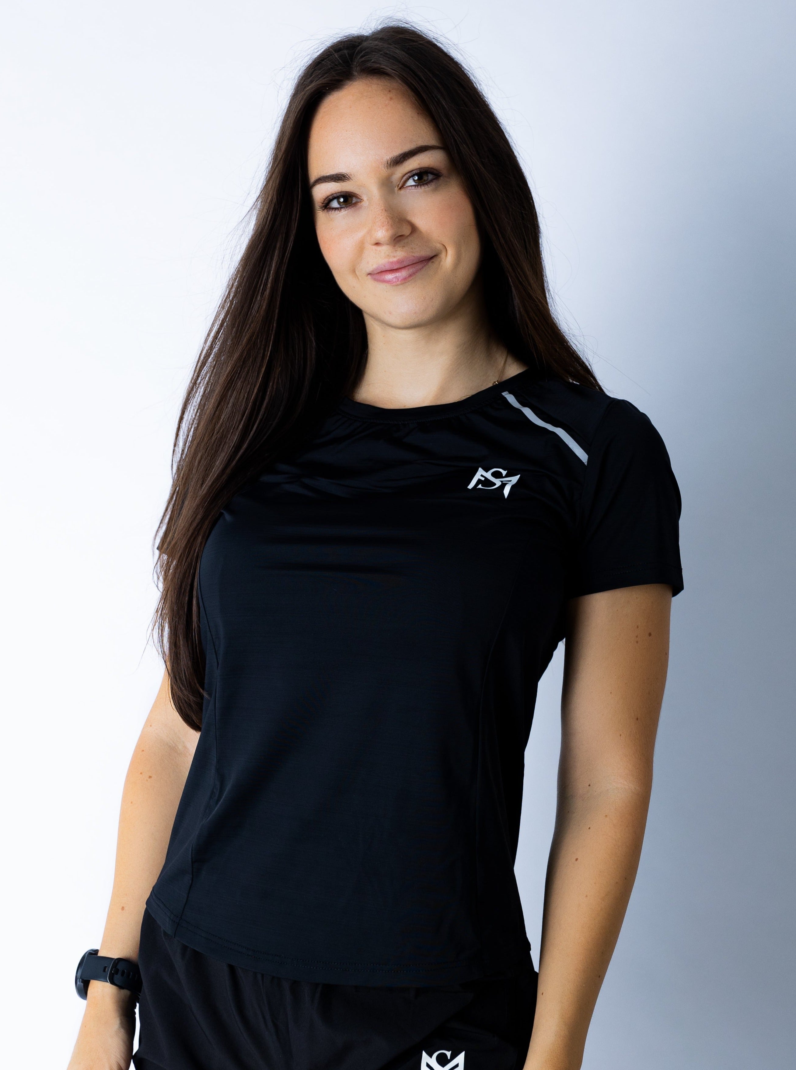Dry-Fit Running Black T-Shirt Sportmonkey PRO