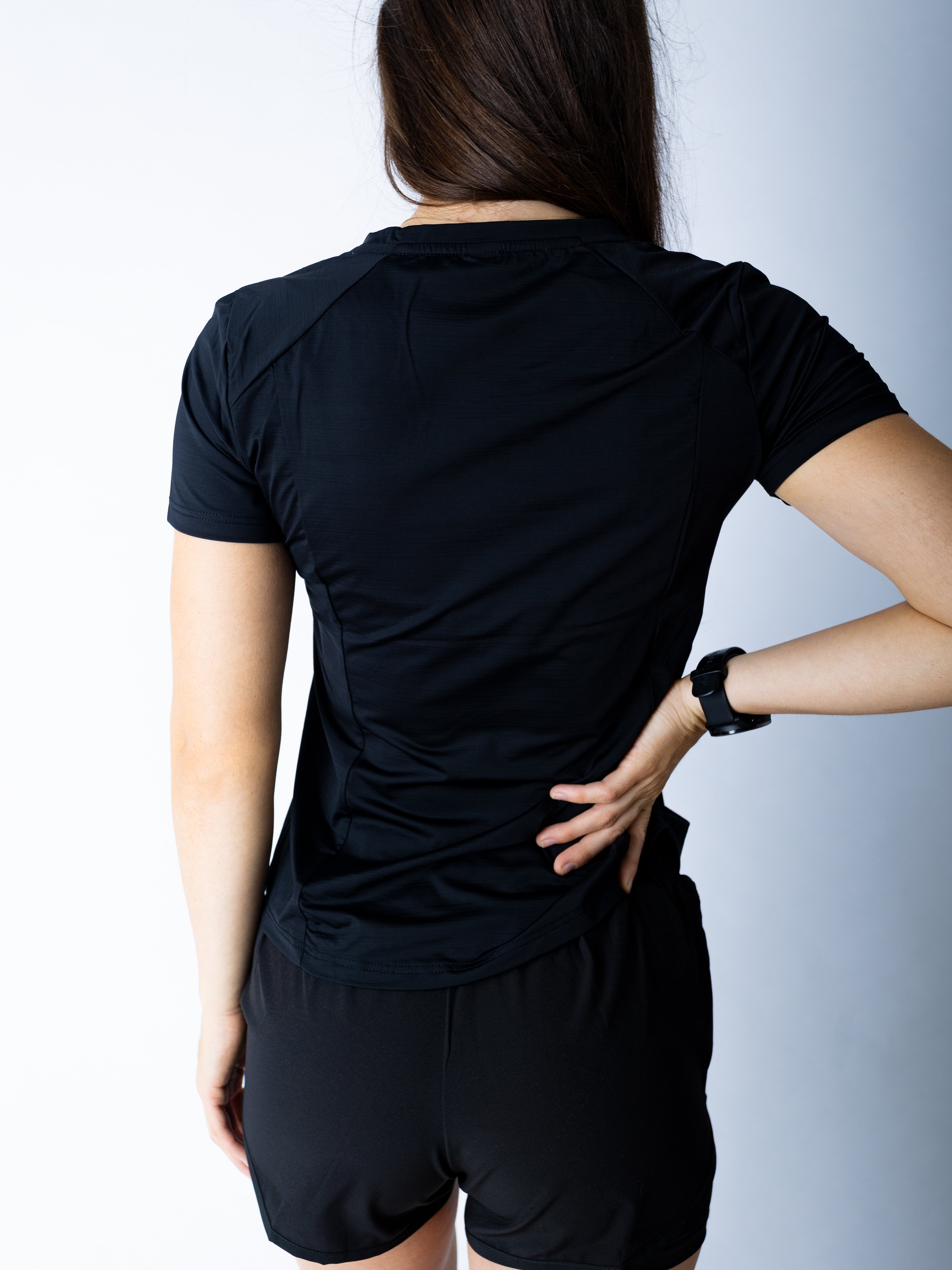 Dry-Fit Running Black T-Shirt Sportmonkey PRO