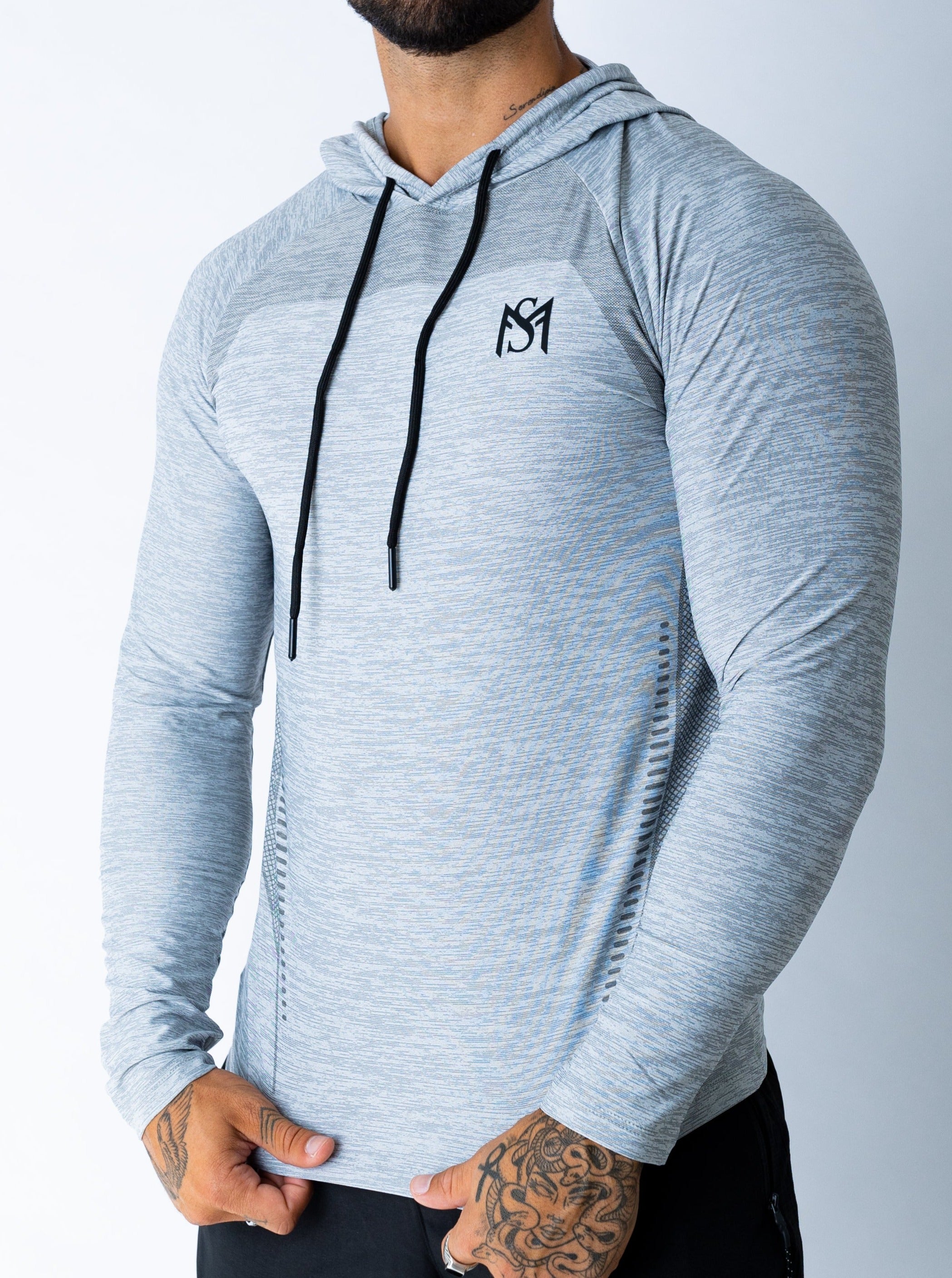 Performance Hoodie Grey Sportmonkey PRO