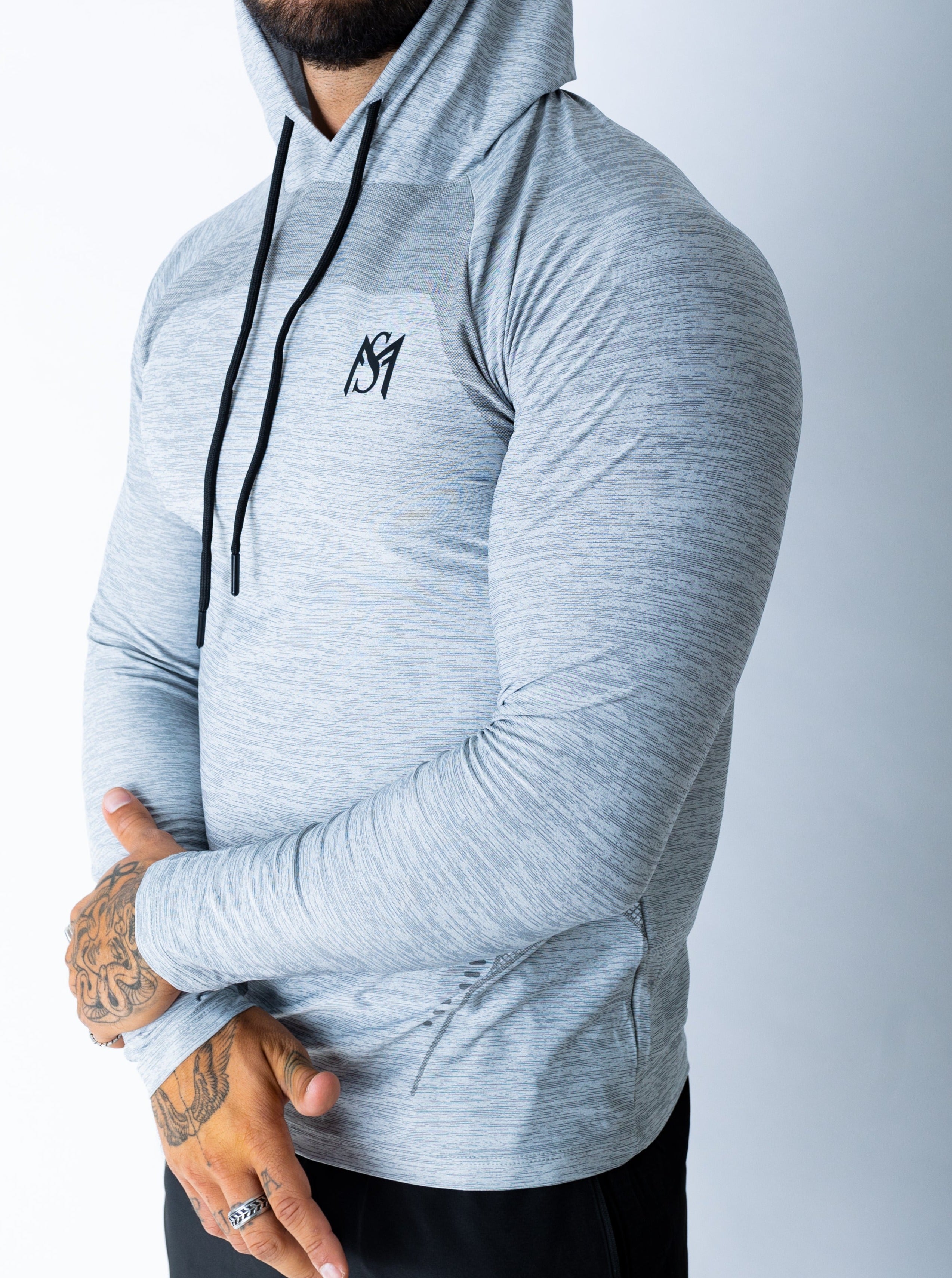 Performance Hoodie Grey Sportmonkey PRO