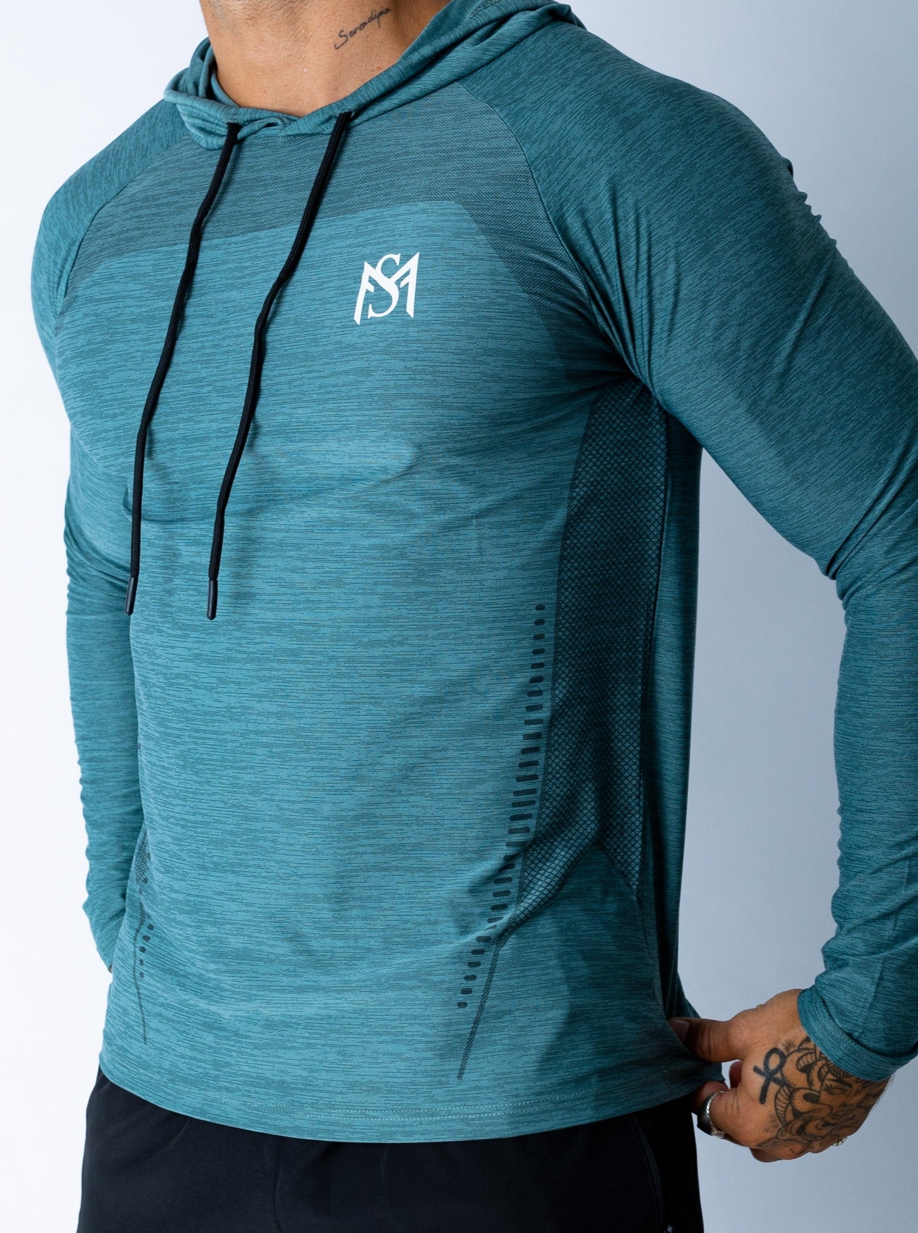 Performance Hoodie Dark Green Sportmonkey PRO