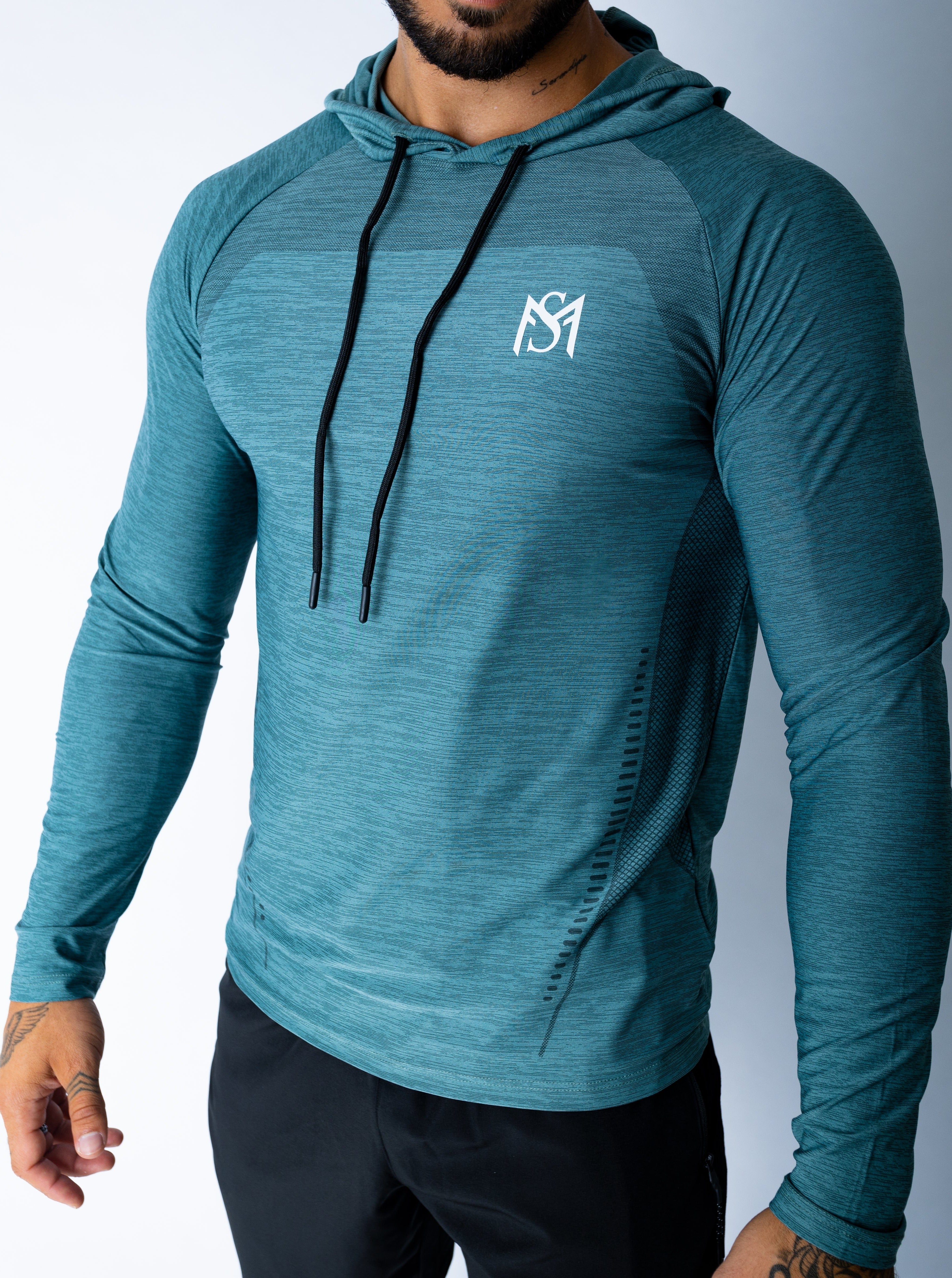 Performance Hoodie Dark Green Sportmonkey PRO