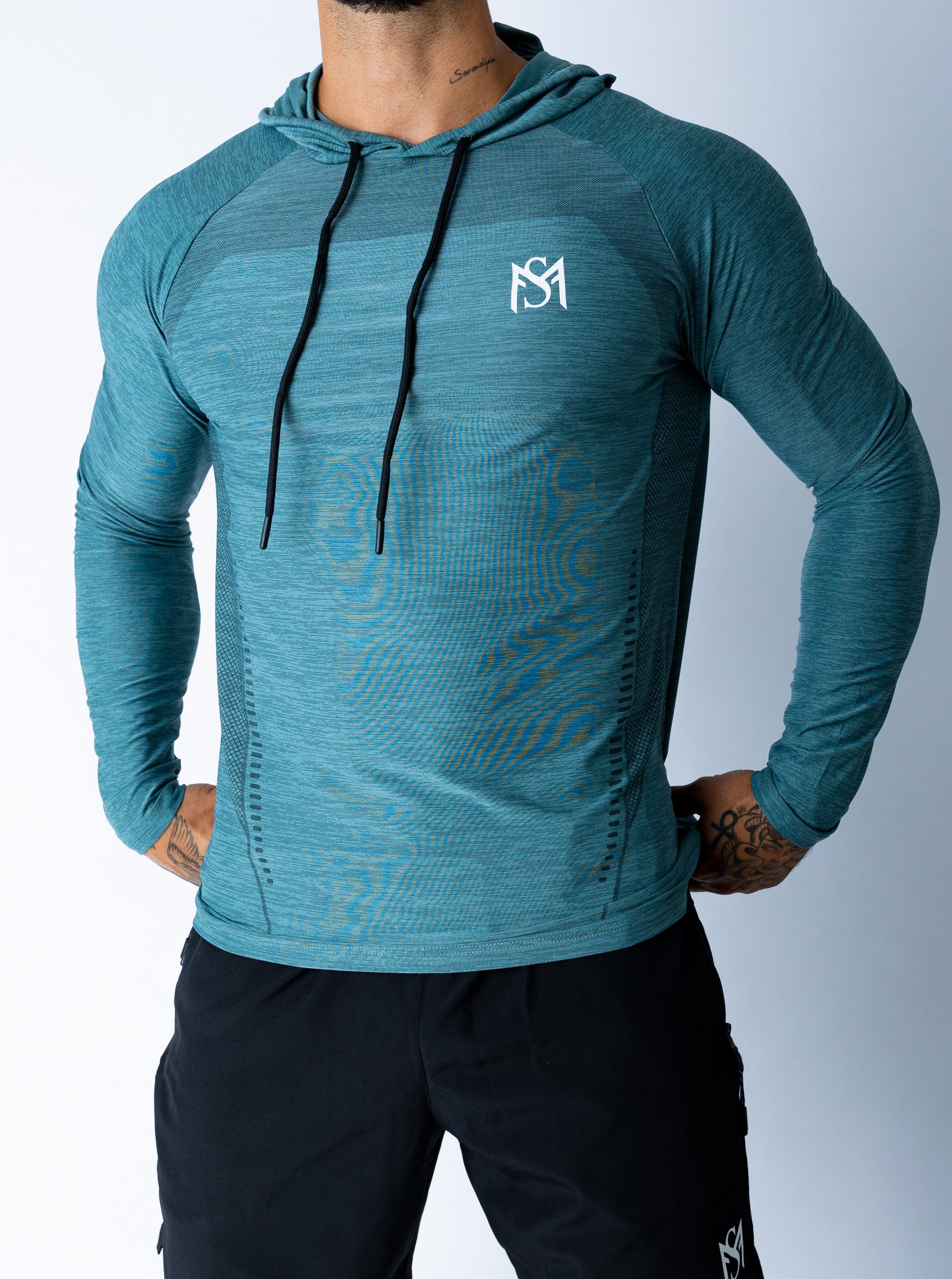 Performance Hoodie Dark Green Sportmonkey PRO