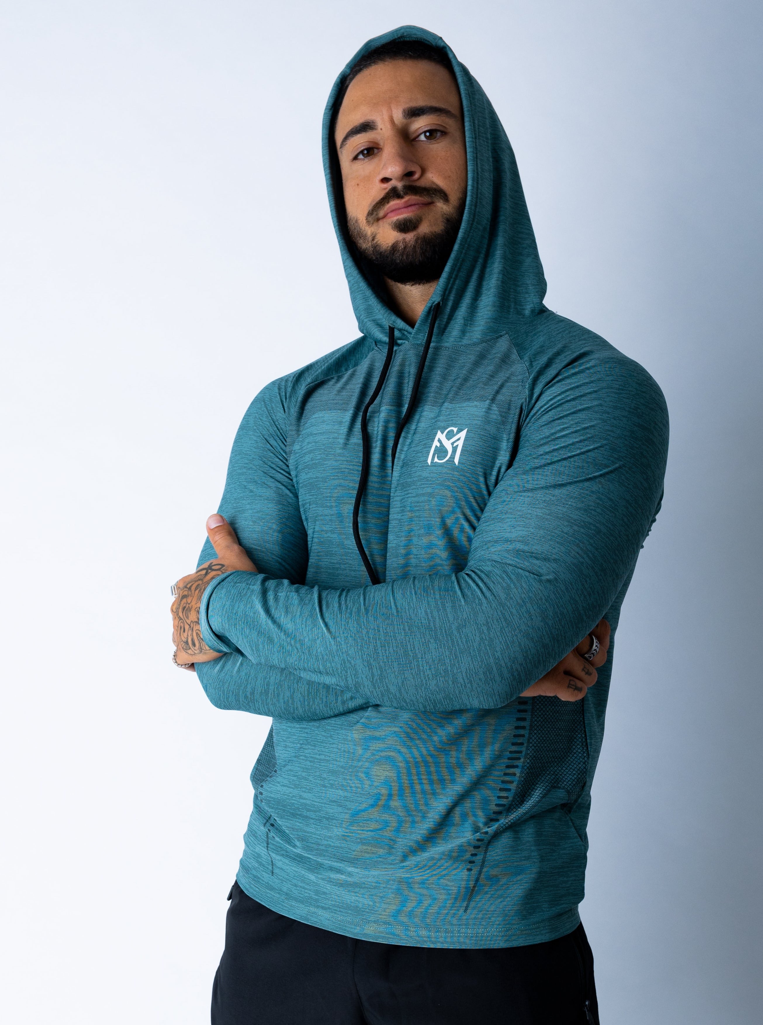 Performance Hoodie Dark Green Sportmonkey PRO