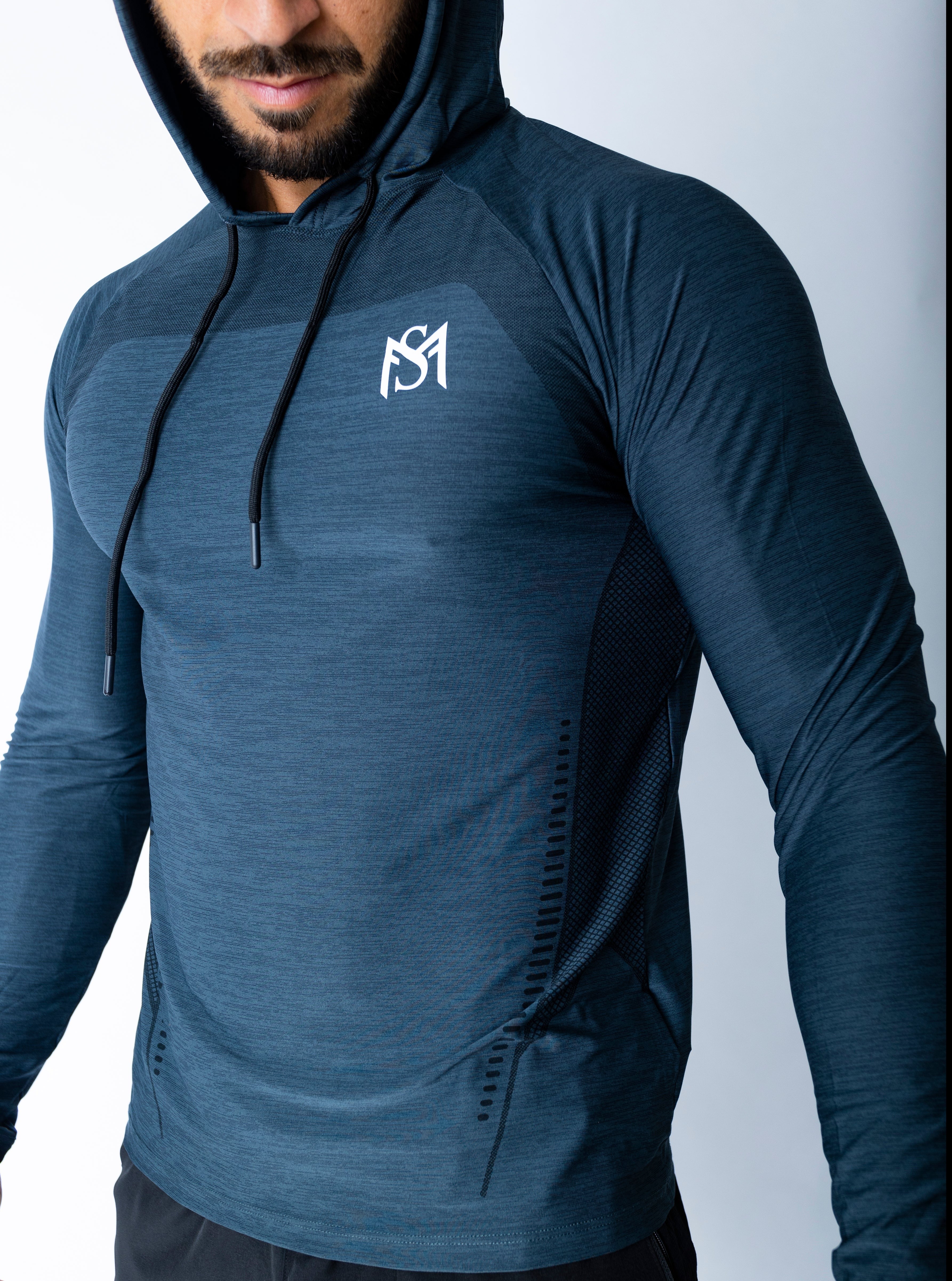 Performance Hoodie Dark Blue Sportmonkey PRO