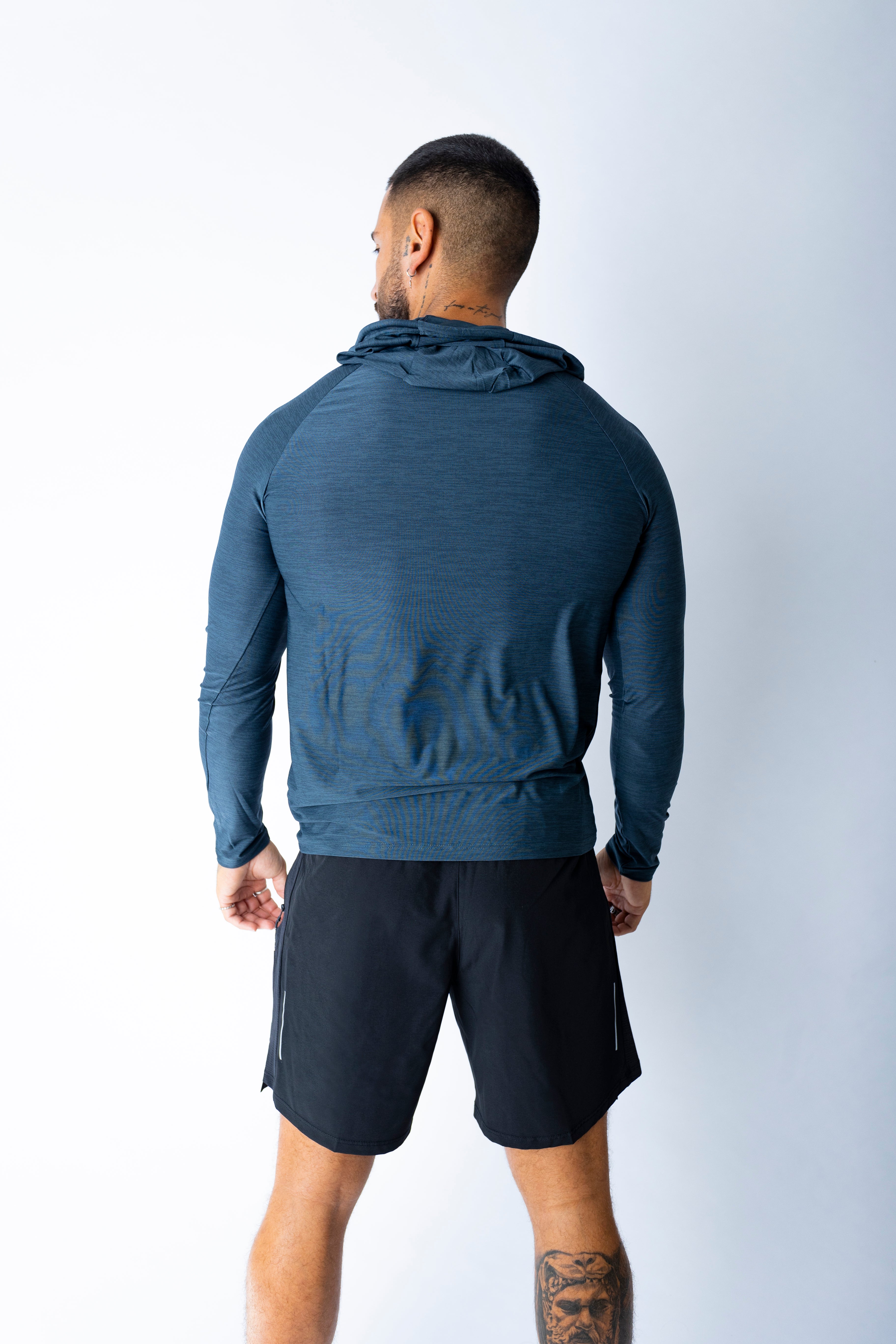 Performance Hoodie Dark Blue Sportmonkey PRO