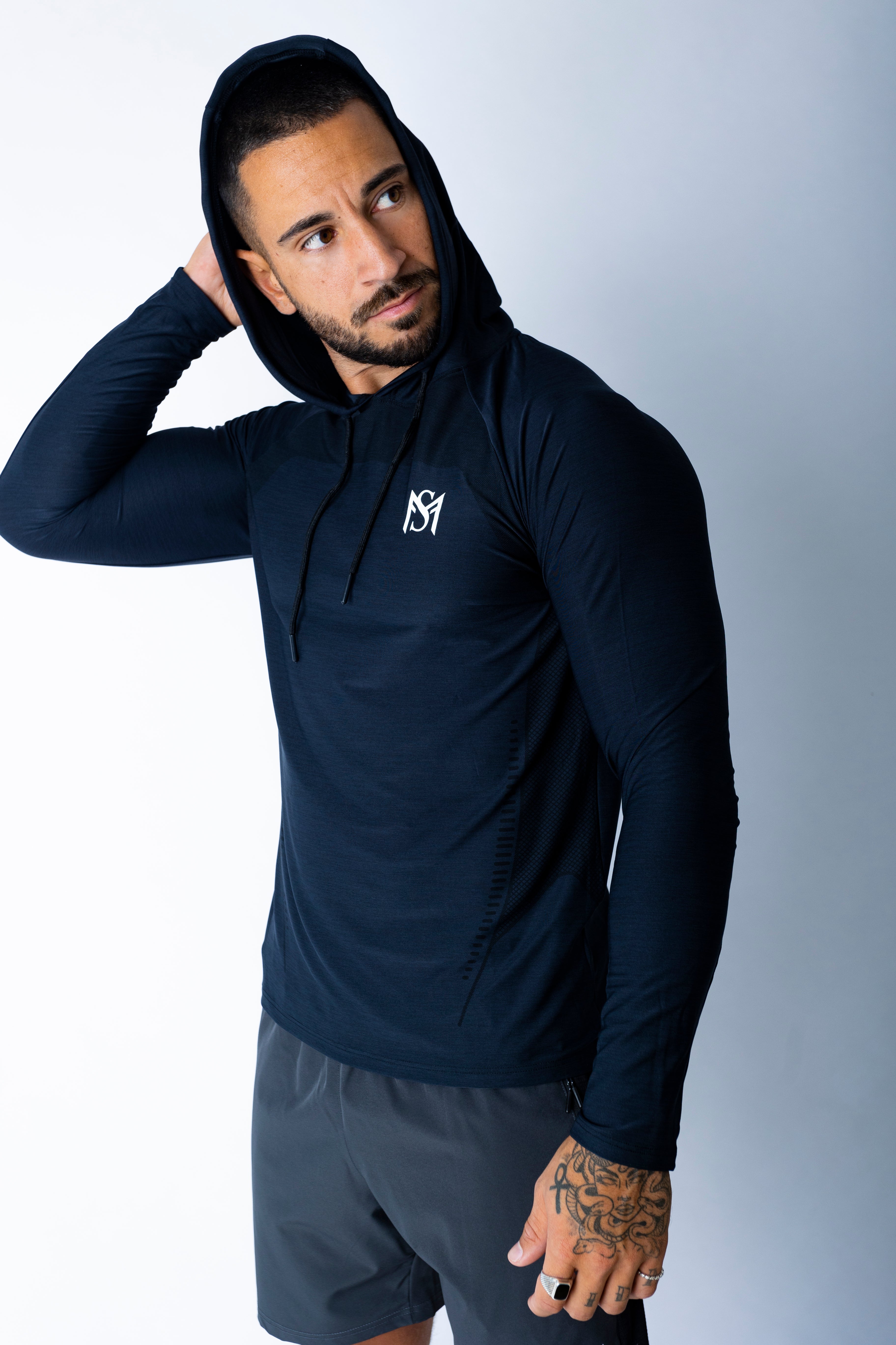 Performance Hoodie Black Sportmonkey PRO