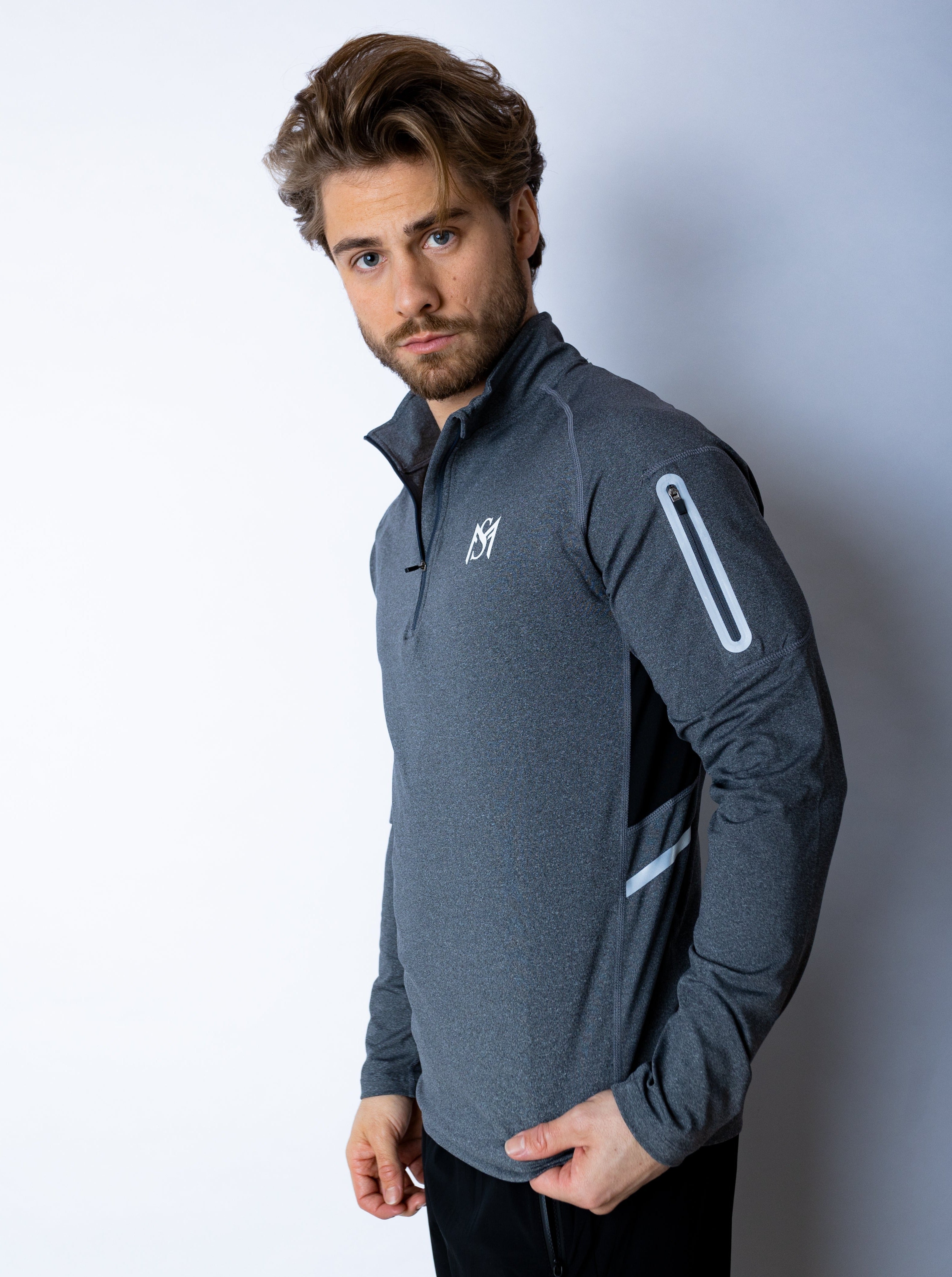 Running Pull Grey Sportmonkey