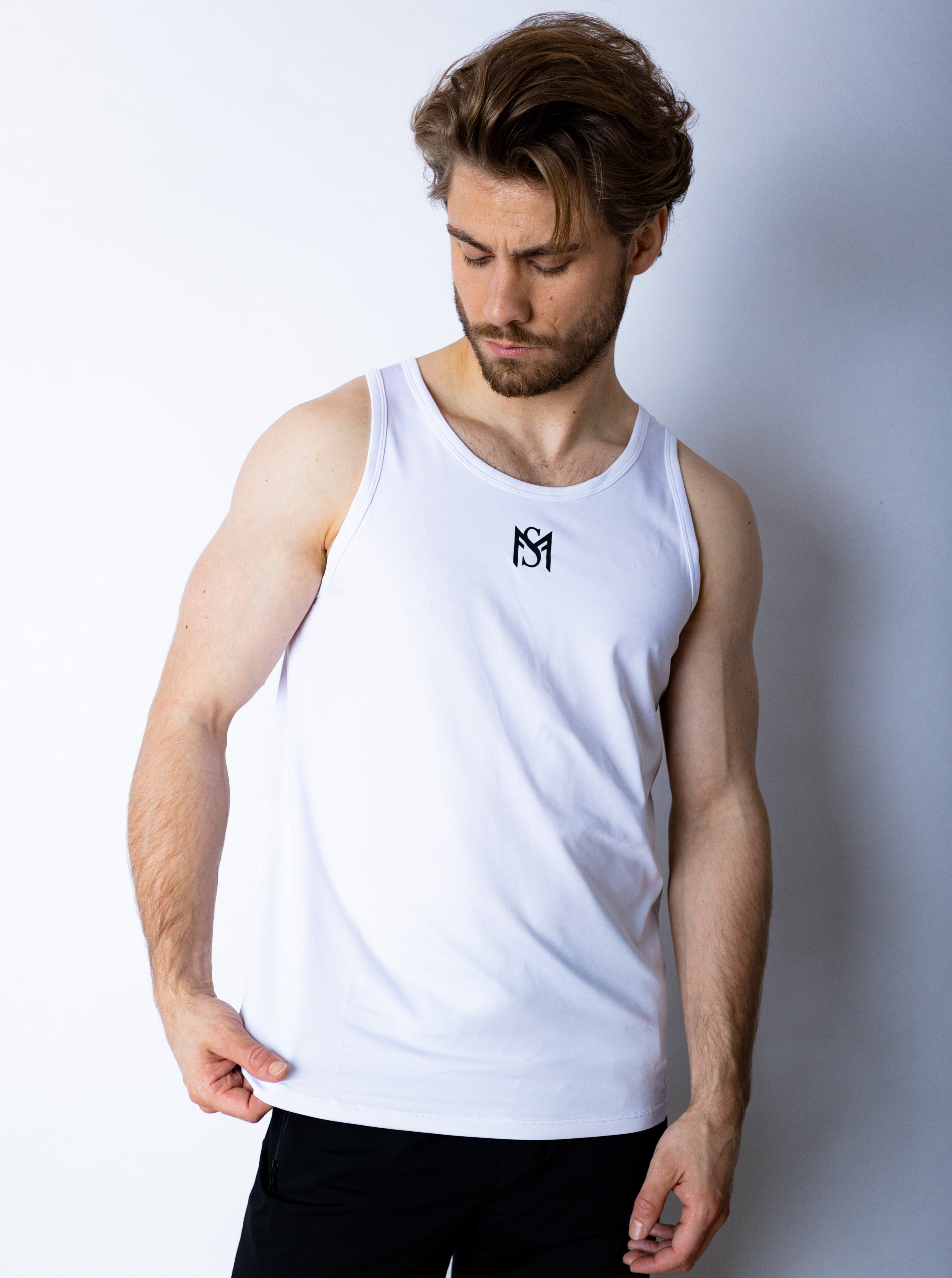 Tank Top White Sportmonkey