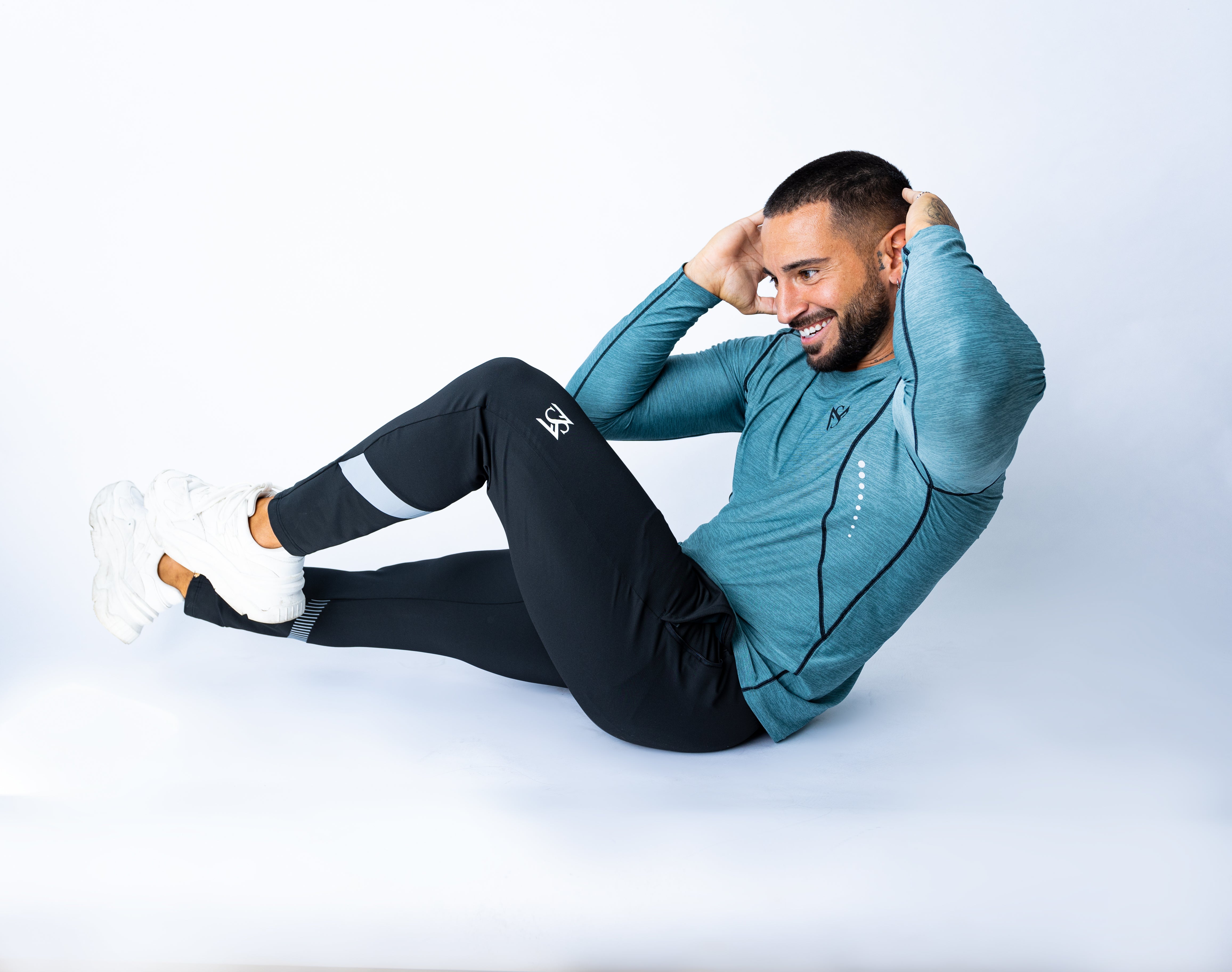 Dry-Fit Dark Green Long Sleeve Sportmonkey PRO