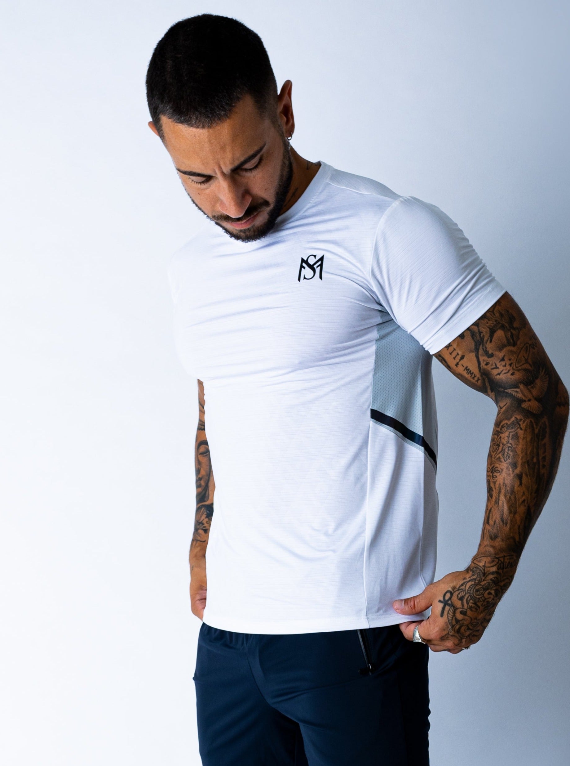 Performance White T-Shirt Sportmonkey PRO