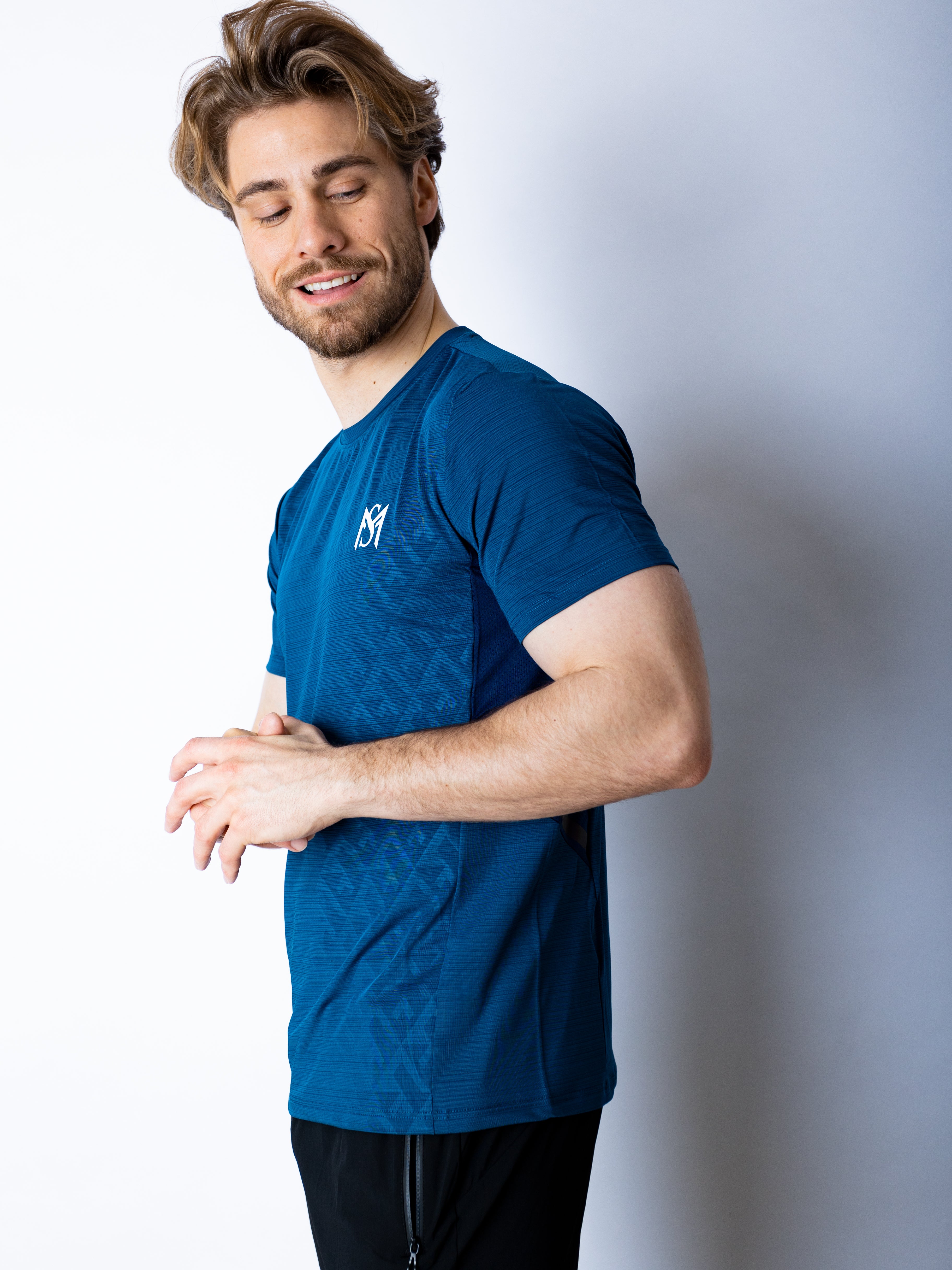 Performance Blue T-Shirt Sportmonkey