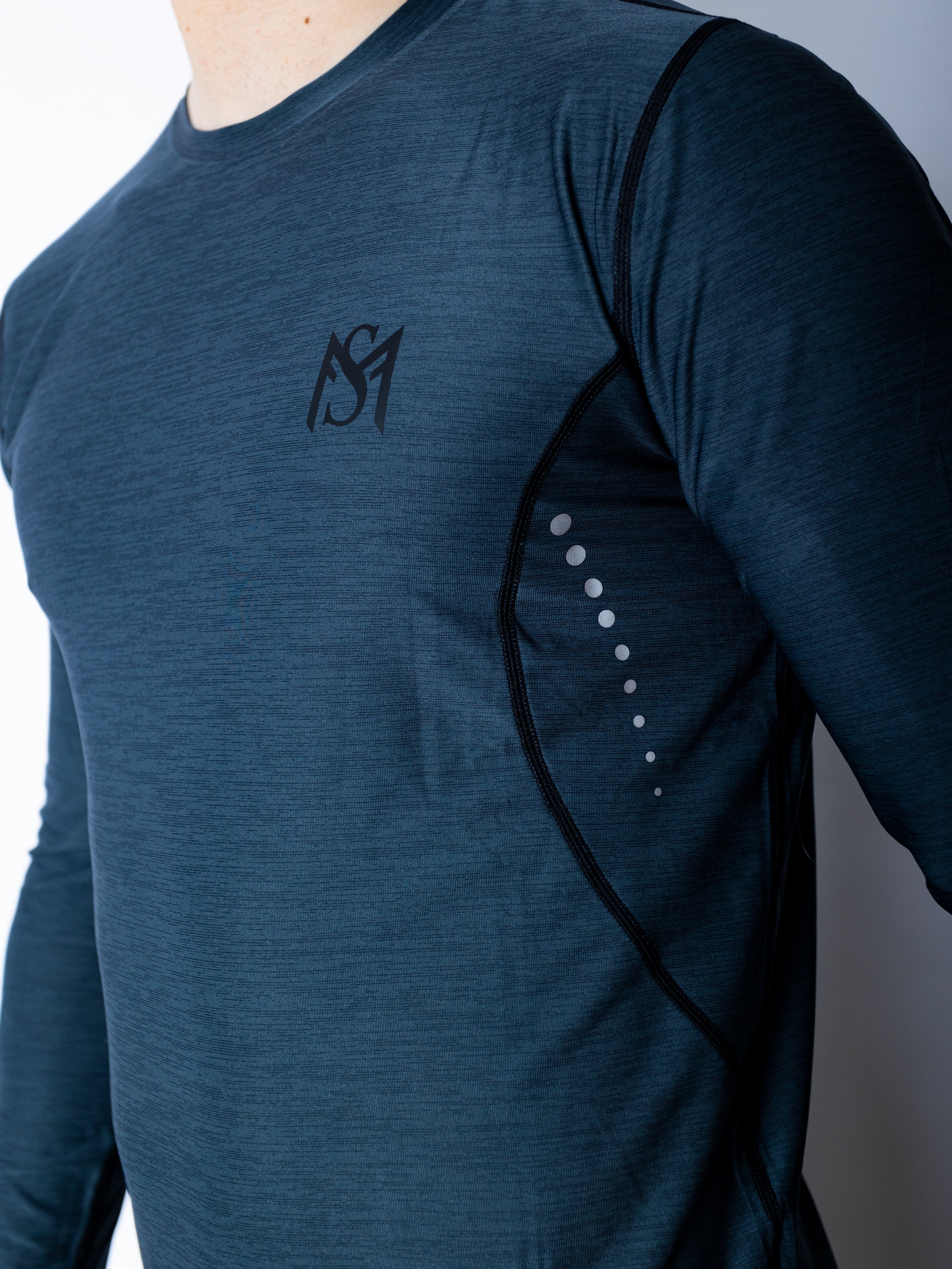 Dry-Fit Dark Grey Long Sleeve Sportmonkey PRO