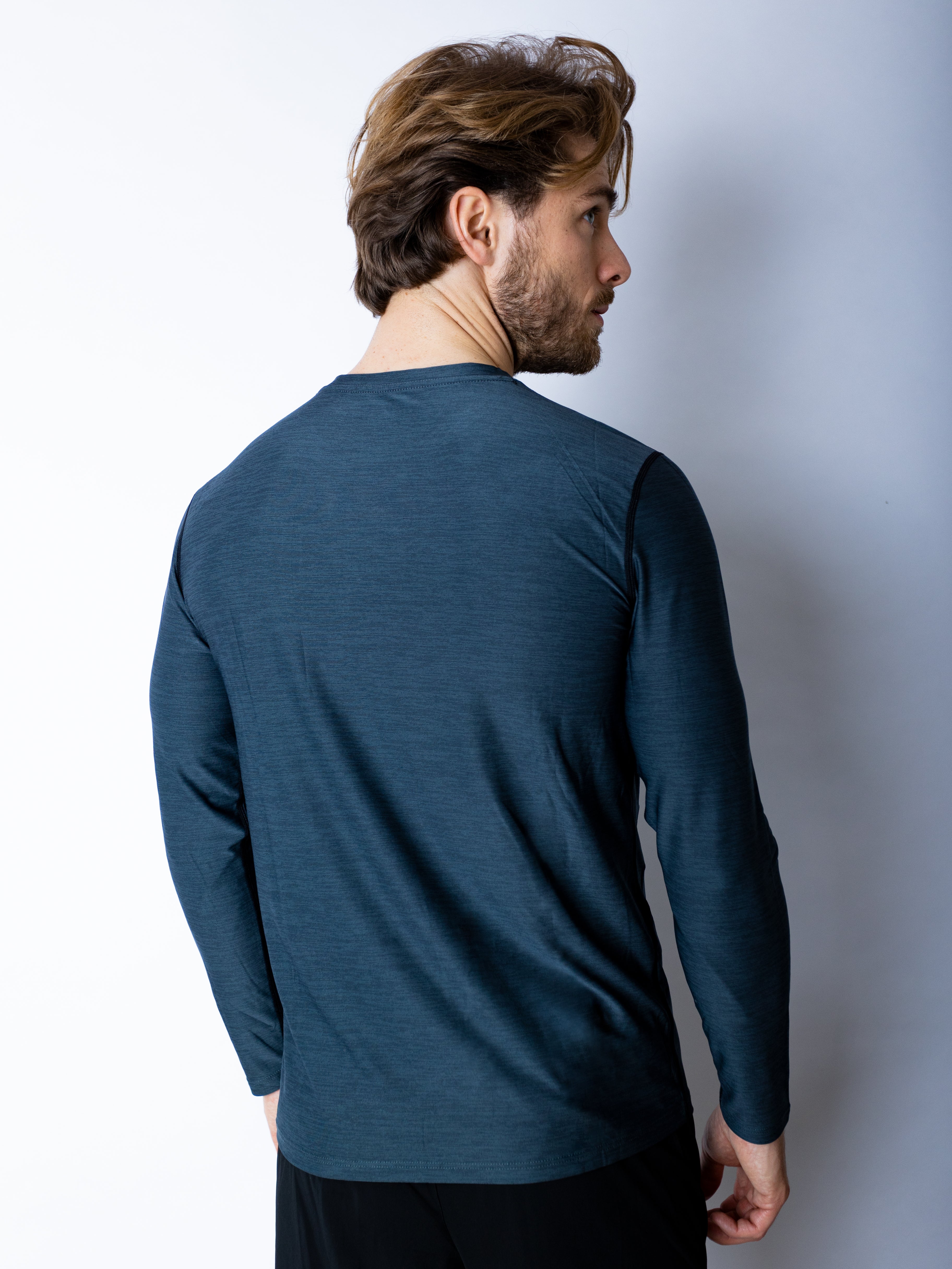 Dry-Fit Dark Grey Long Sleeve Sportmonkey PRO