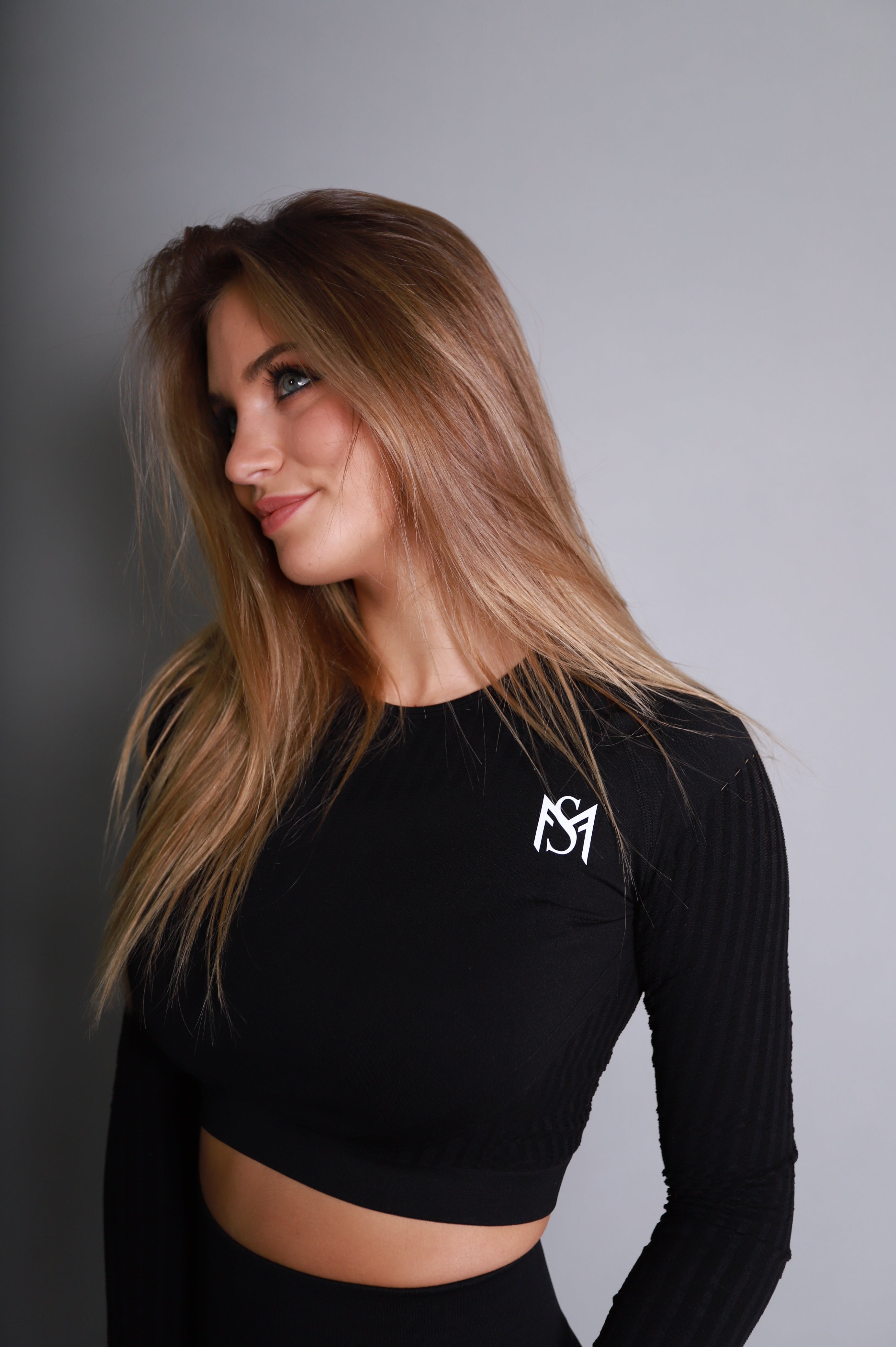 Stars Black Long Sleeve sportmonkey